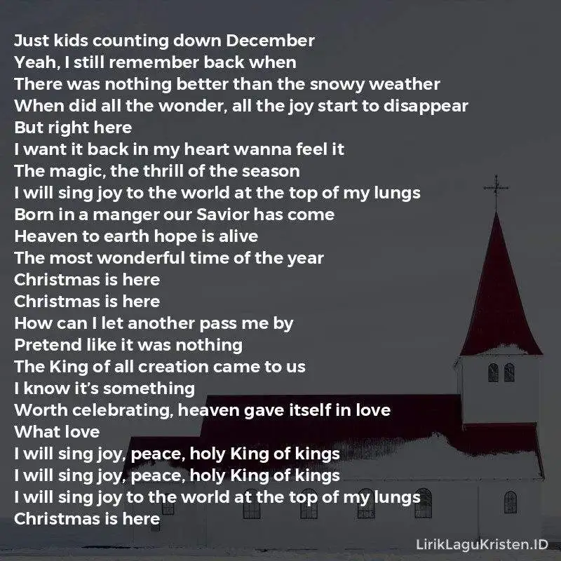 Christmas Is Here