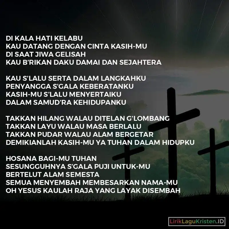 Cinta Kasih Tuhan