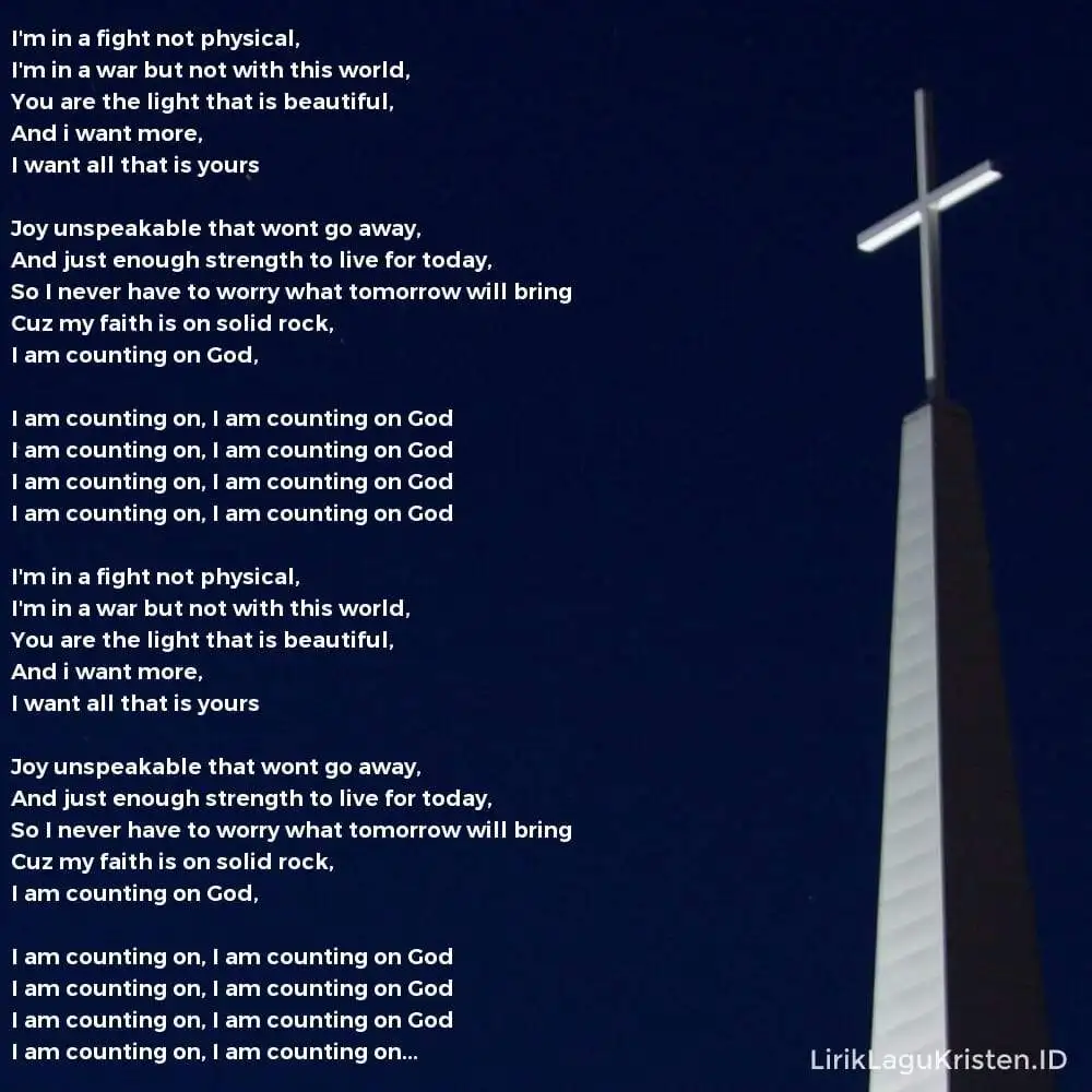 Counting On God