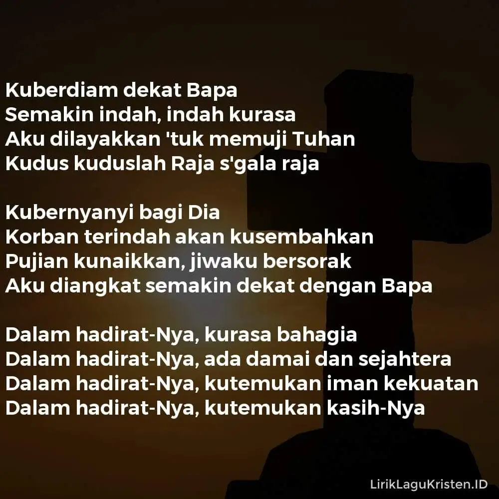 DALAM HADIRATNYA