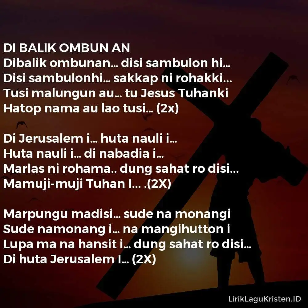 DI BALIK OMBUN AN