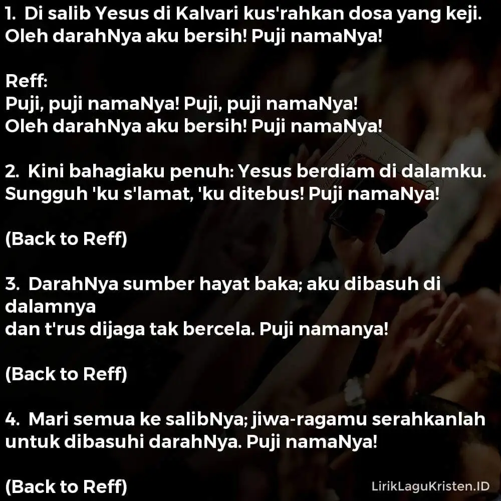 Di Salib Yesus Di Kalvari