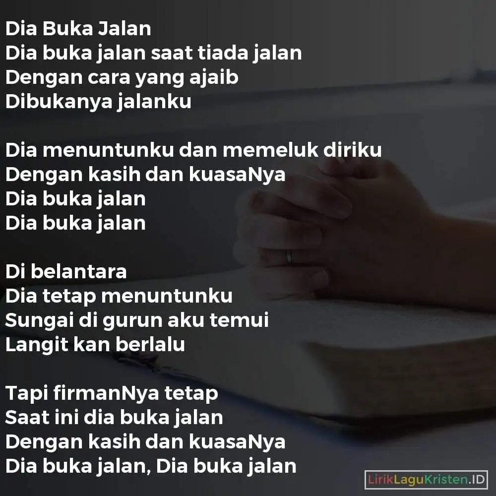 Dia Buka Jalan