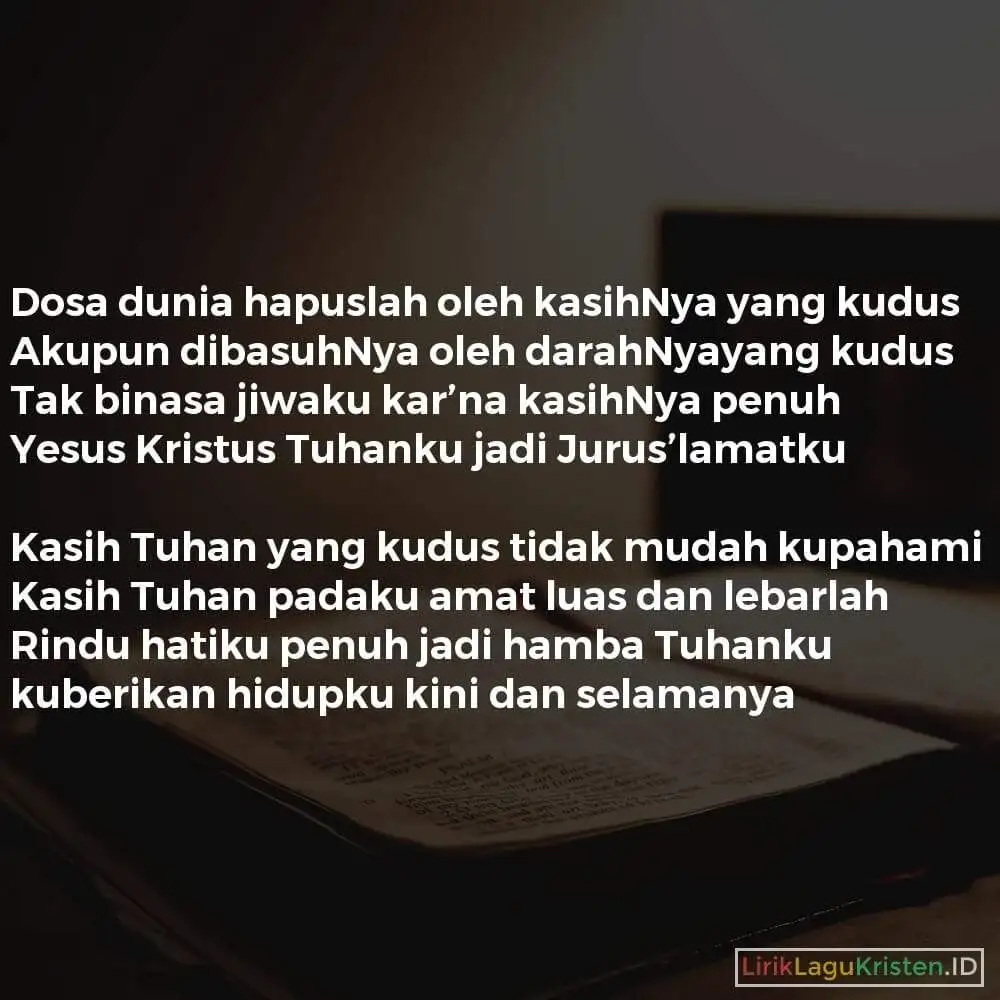 Dosa Dunia Hapuslah