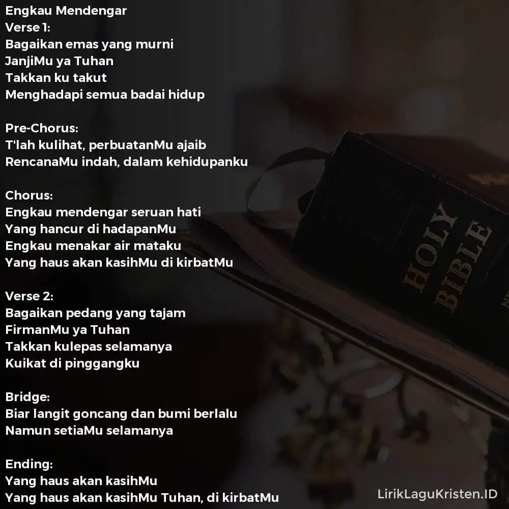 Engkau Mendengar