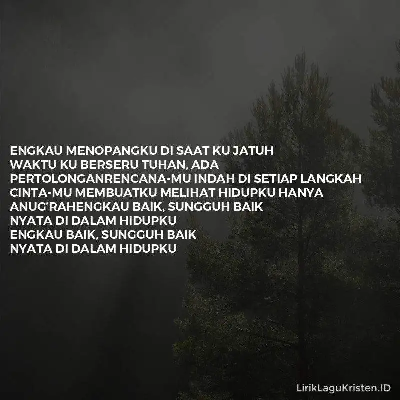 Engkau Menopangku