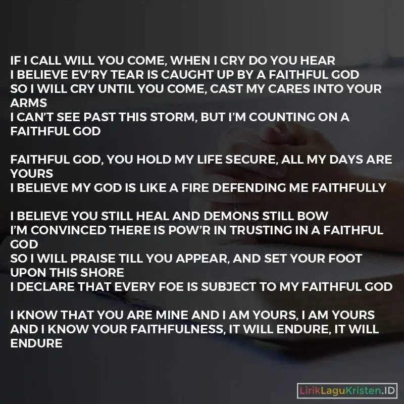 Faithful God