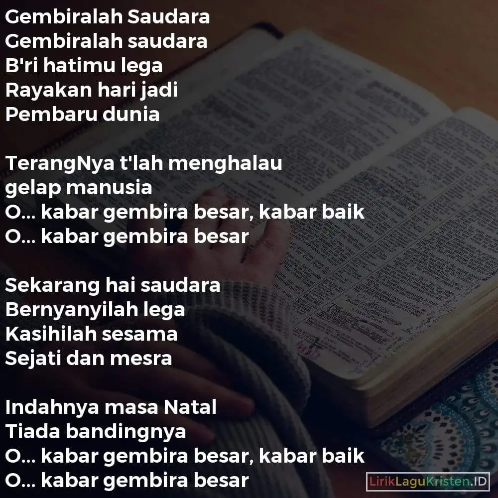 Gembiralah Saudara