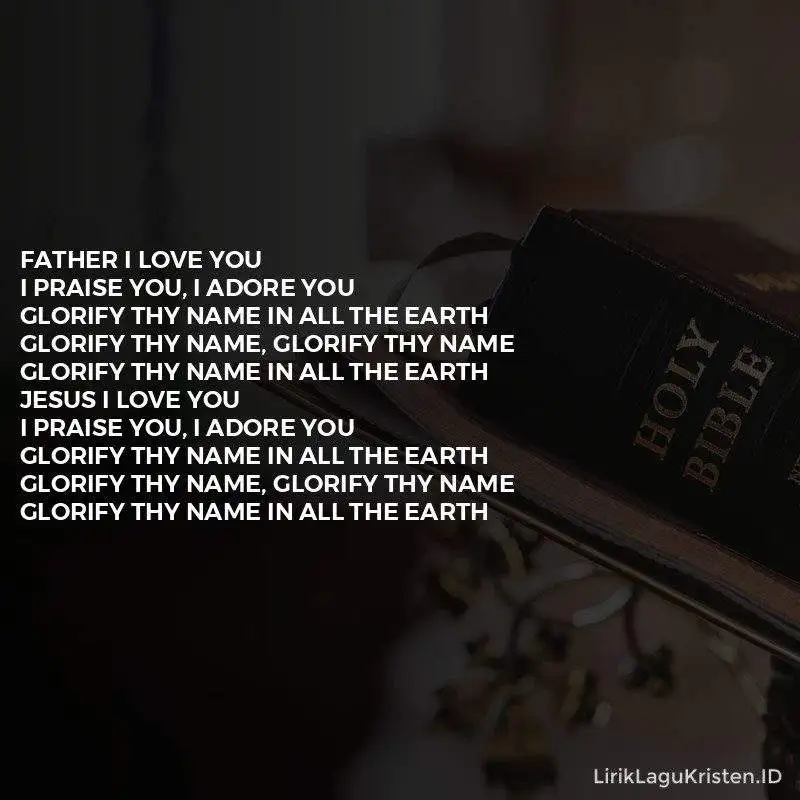 Glorify Thy Name
