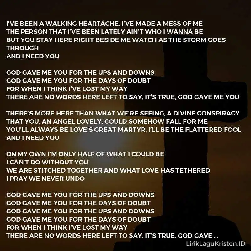 God Gave Me You