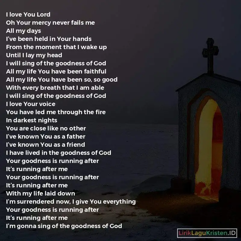 Goodness Of God