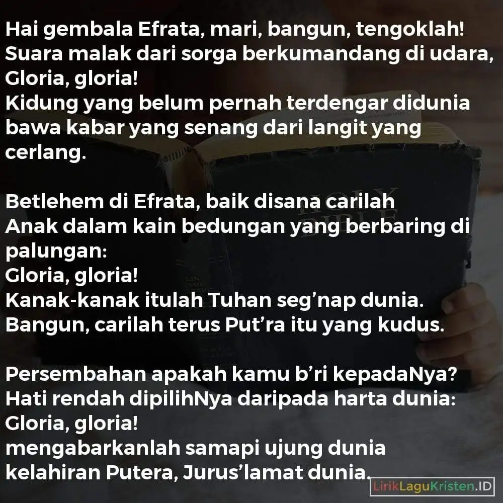 Hai Gembala Efrata