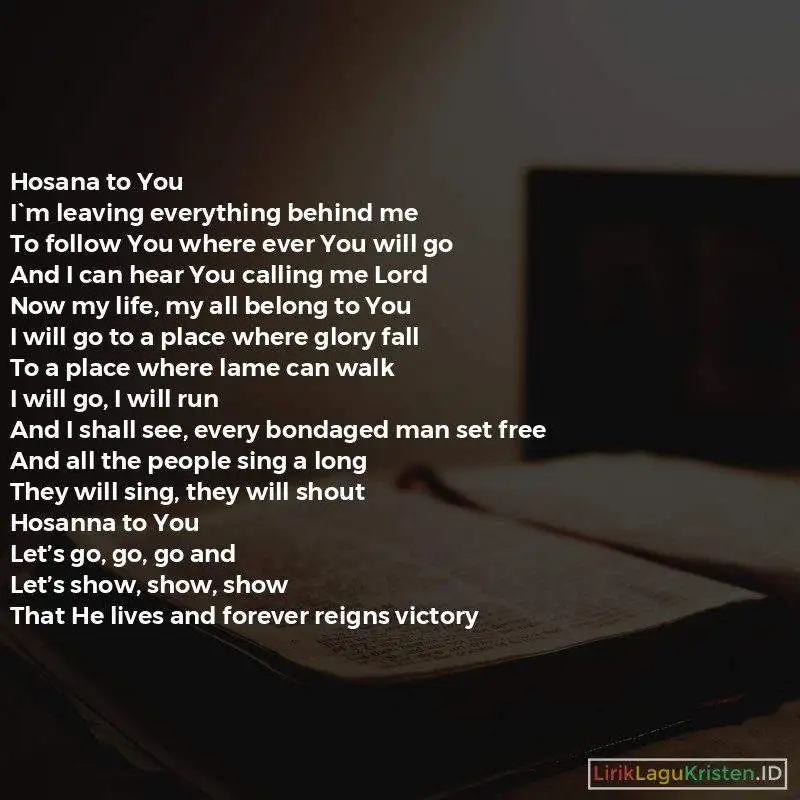 Hosana to You