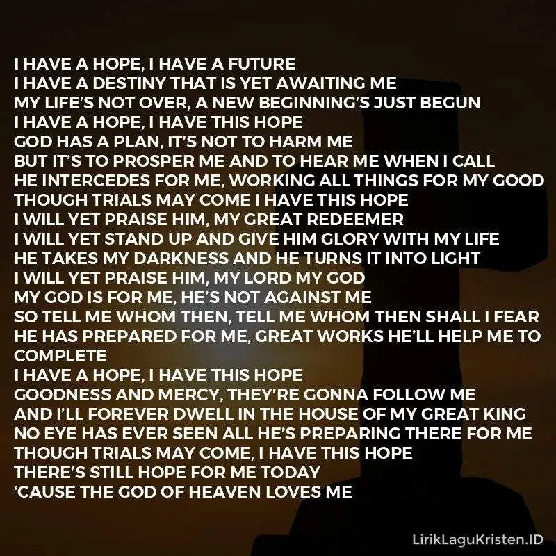 I Have A Hope