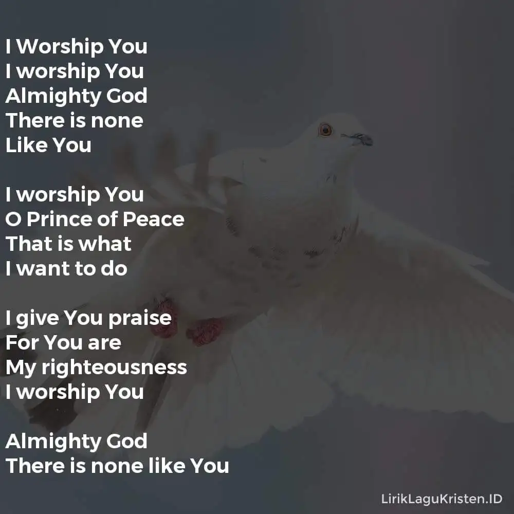 I Worship You