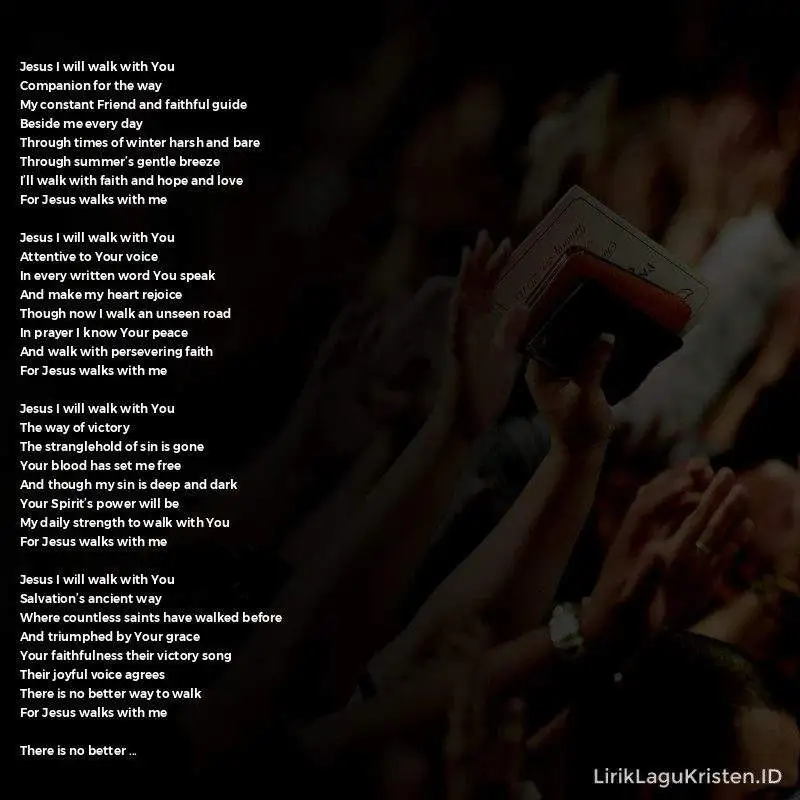 Jesus I Will Walk With You