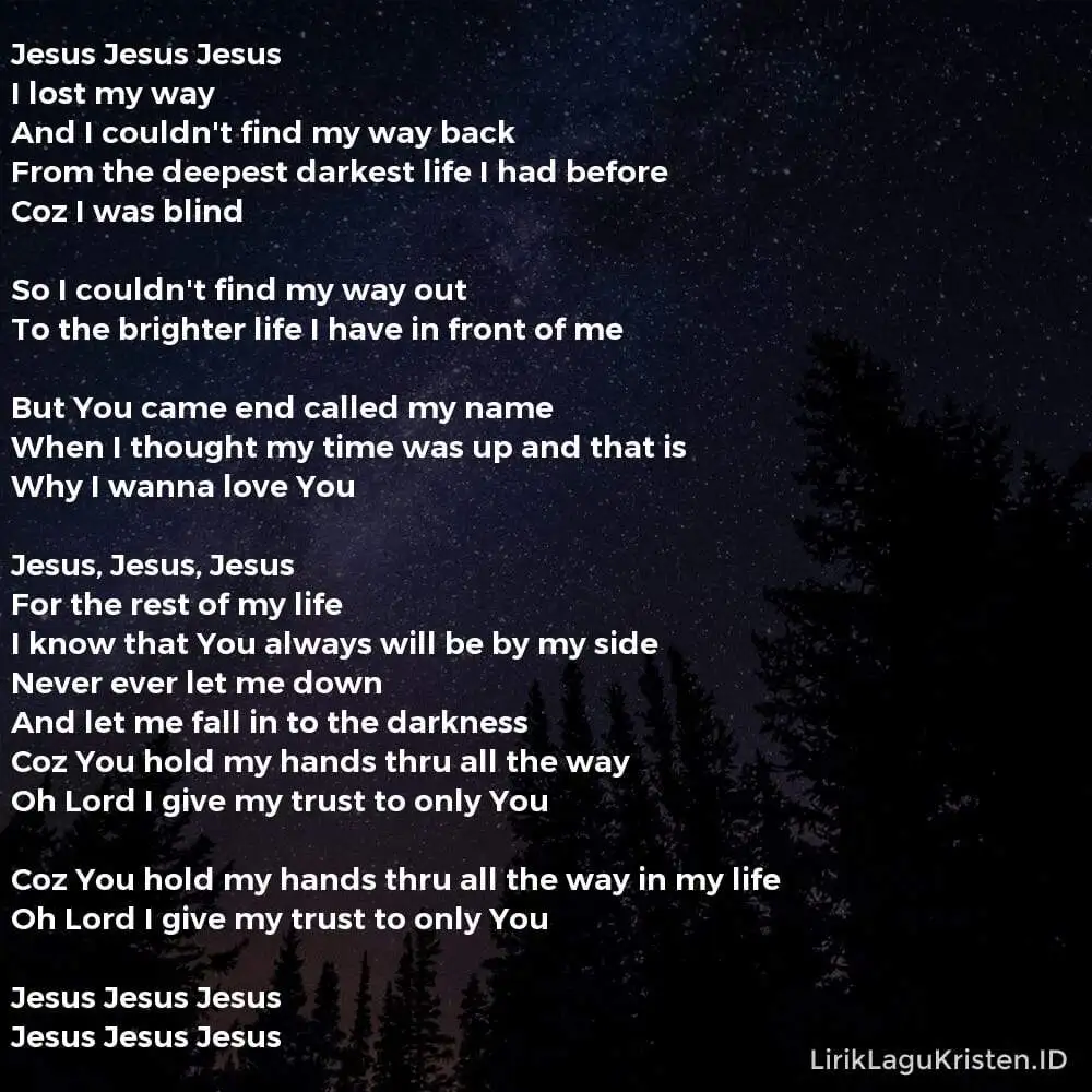 Jesus Jesus Jesus