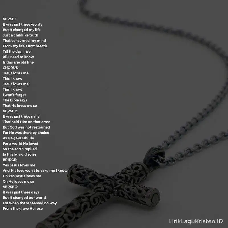 Jesus Loves Me