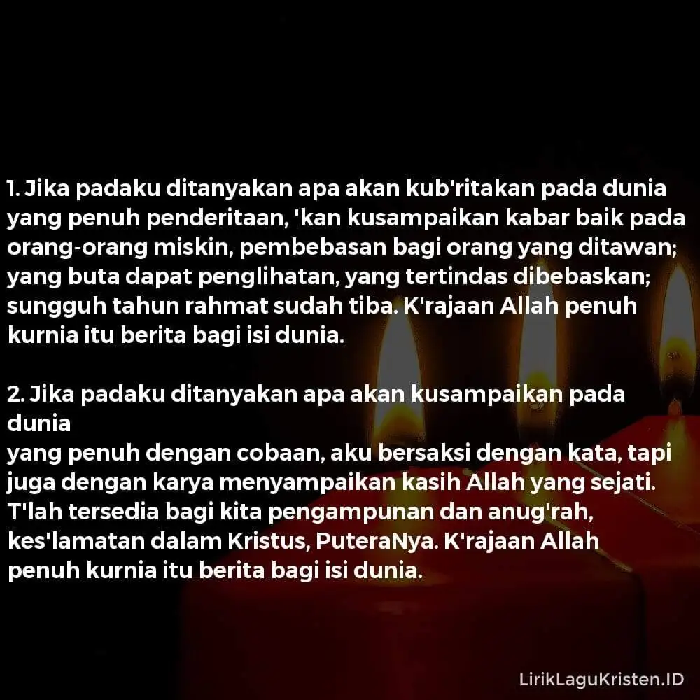 Jika Padaku Ditanyakan