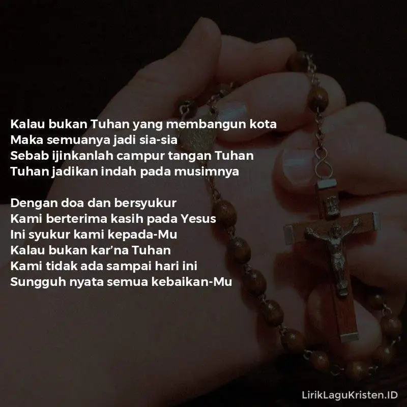 Kalau Bukan Tuhan