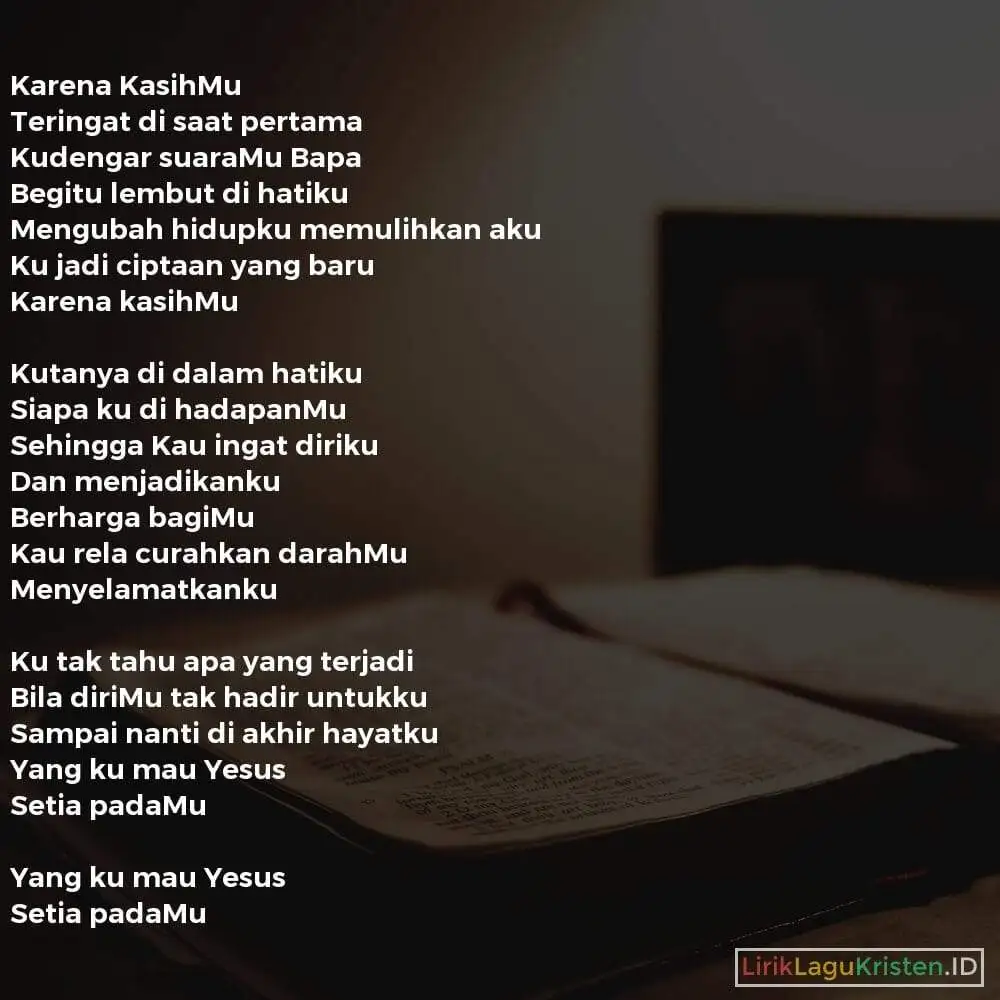 Karena KasihMu