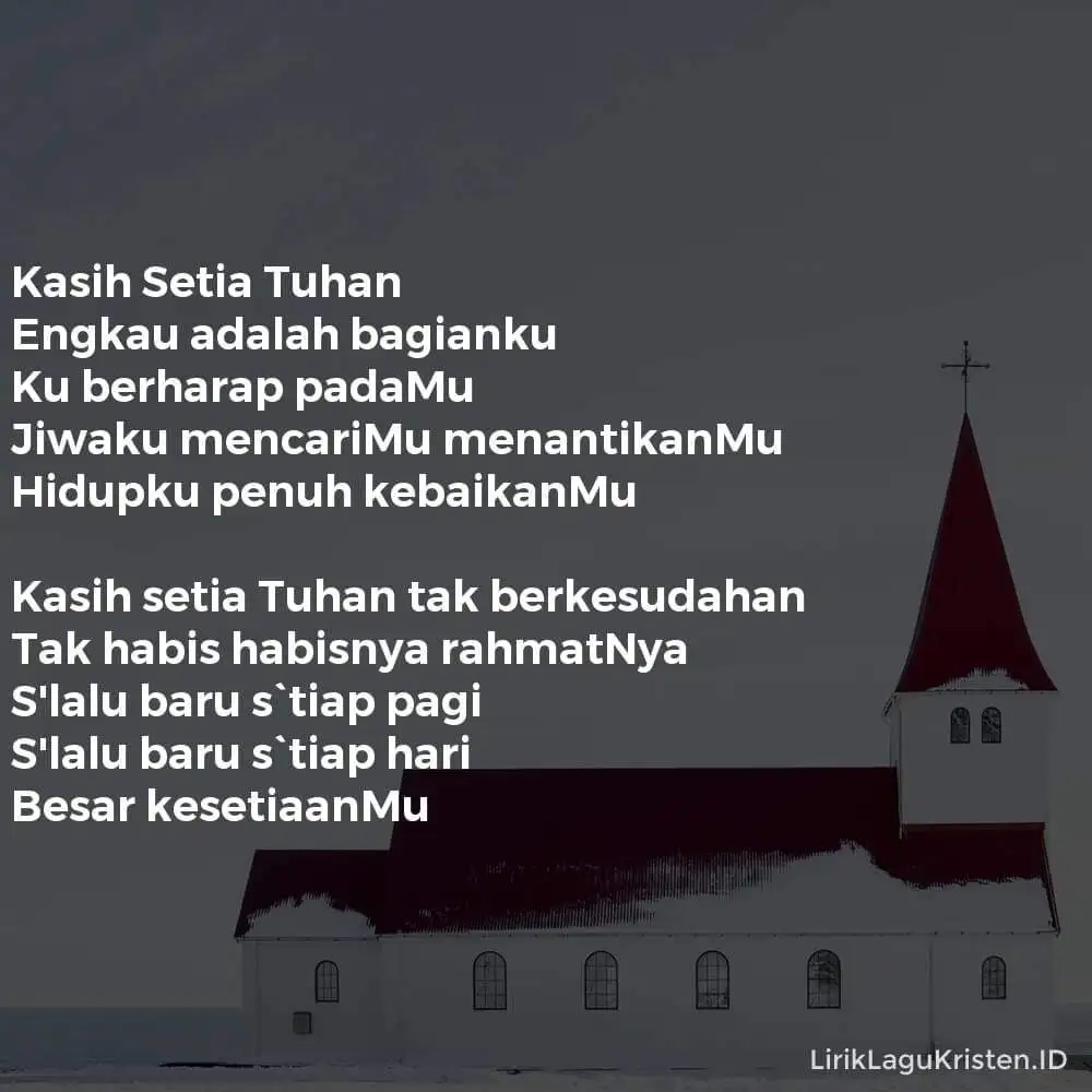 Kasih Setia Tuhan