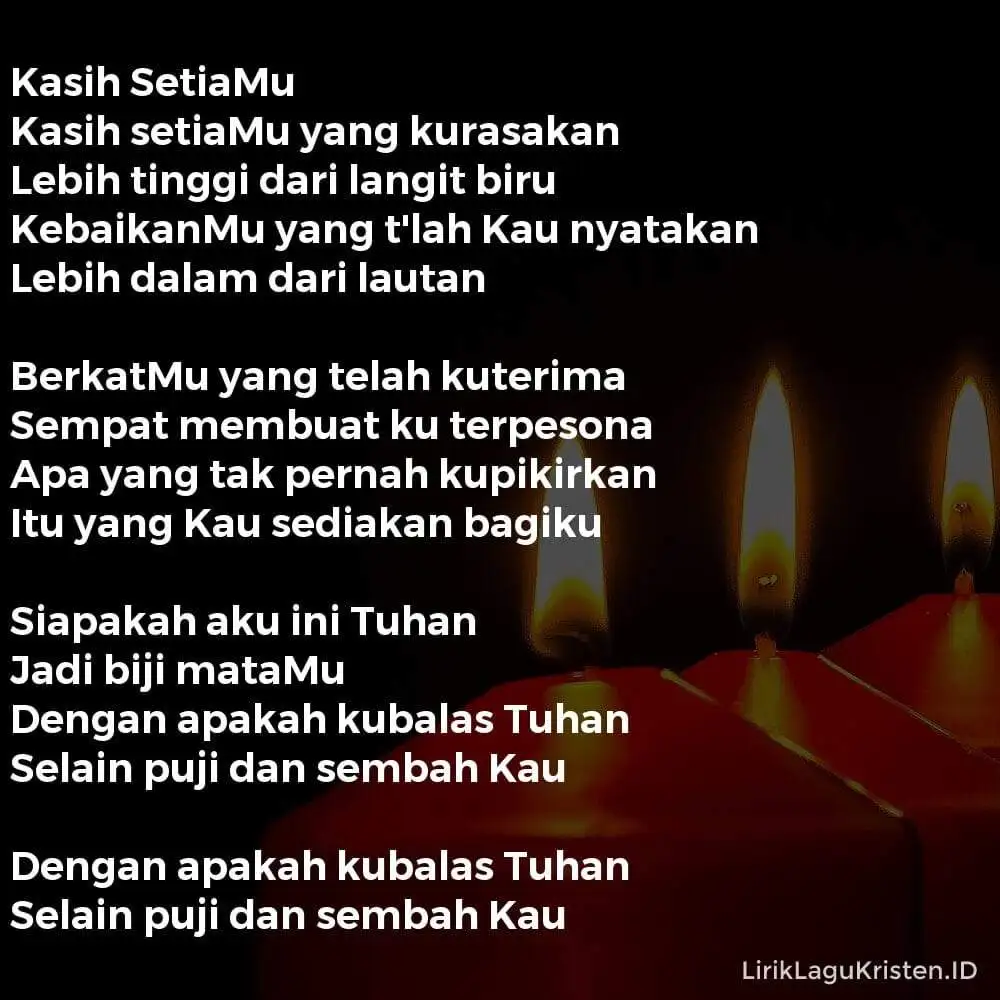 Kasih SetiaMu