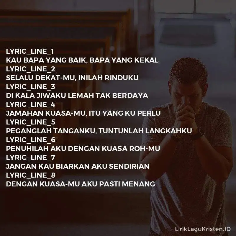 Kau Bapa Yang Baik