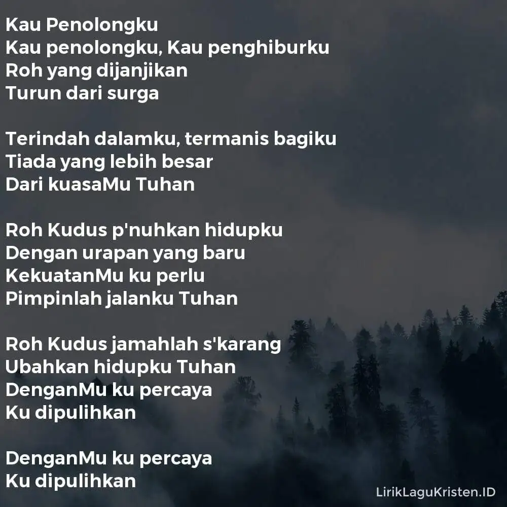 Kau Penolongku