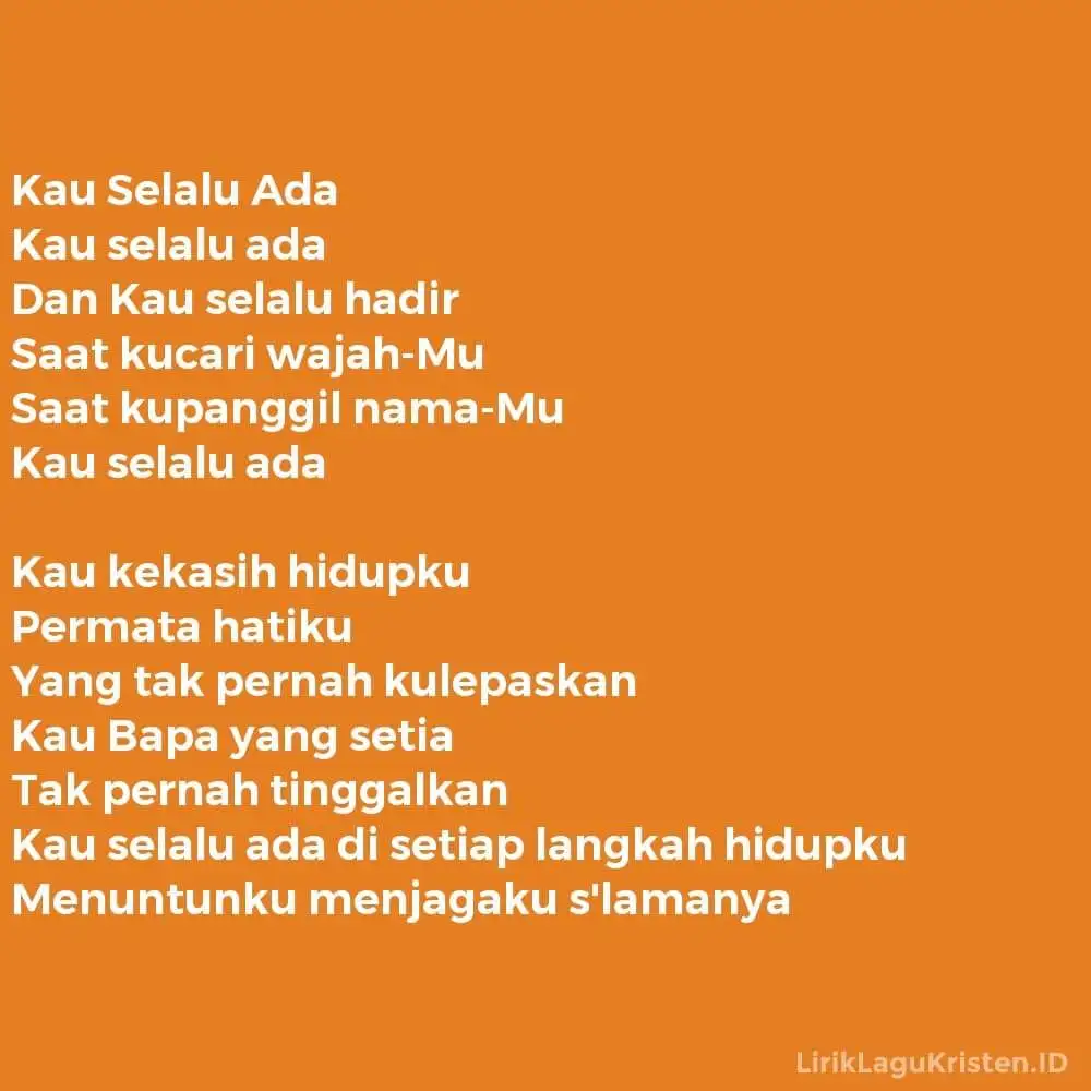 Kau Selalu Ada