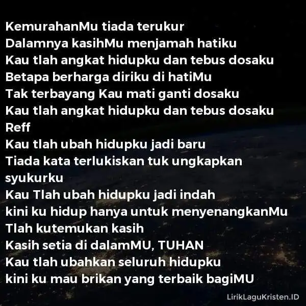 Kau Ubah Hidupku