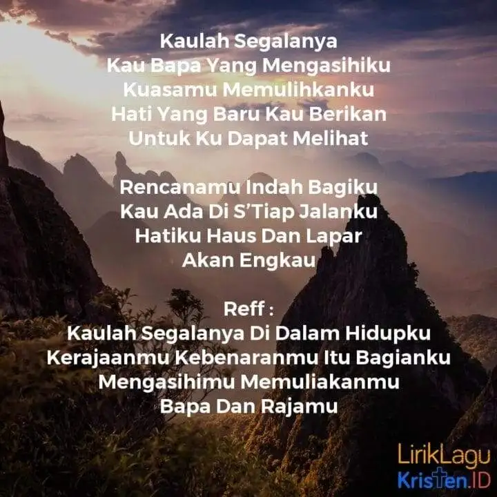 Kaulah Segalanya