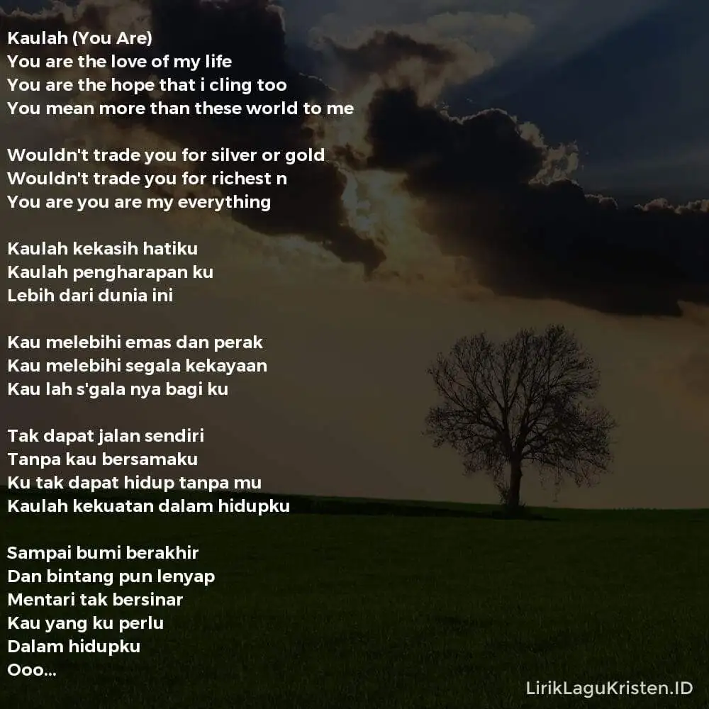 Kaulah (You Are)
