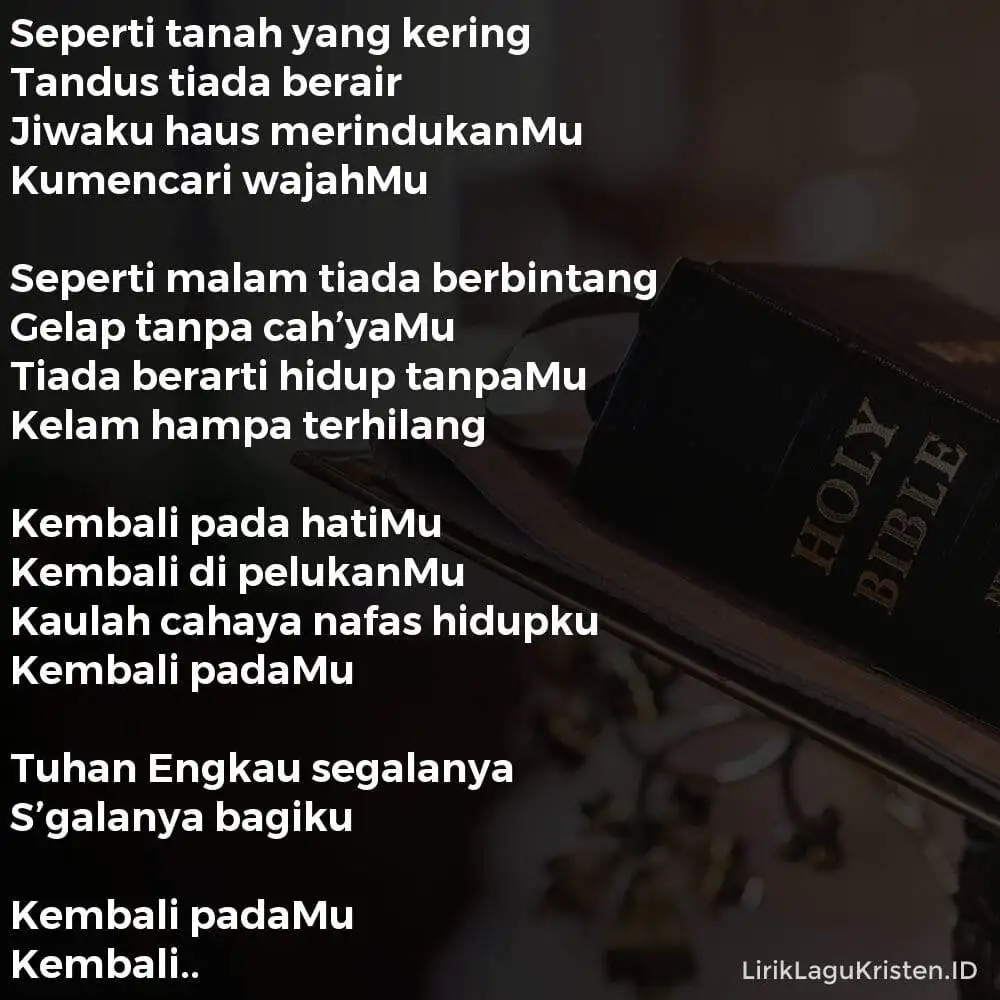 Kembali Pada HatiMu