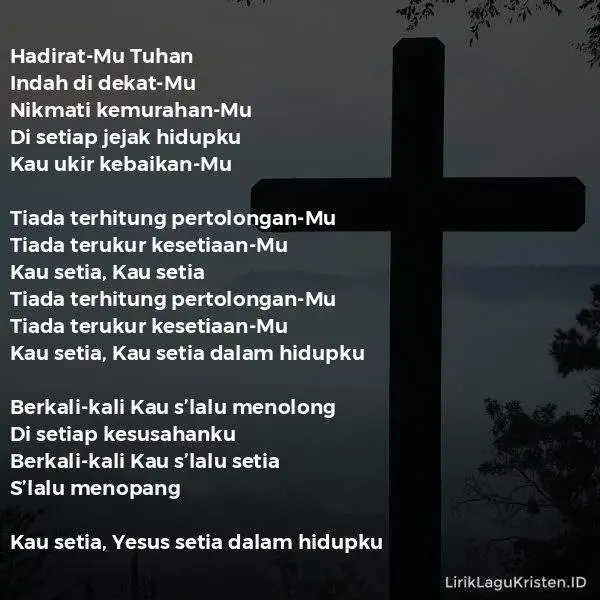Kesetiaan Tuhan