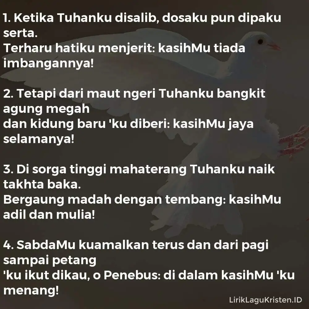 Ketika Tuhanku Disalib