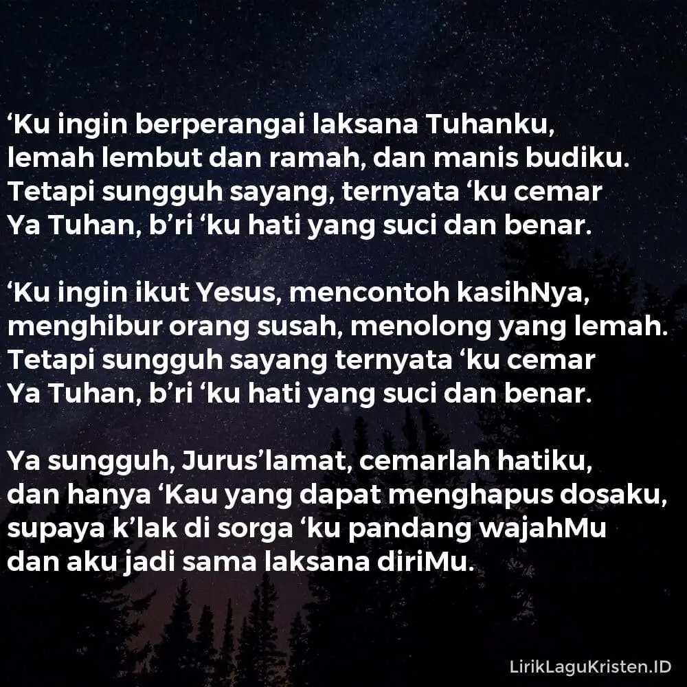 ‘Ku Ingin Berperangai