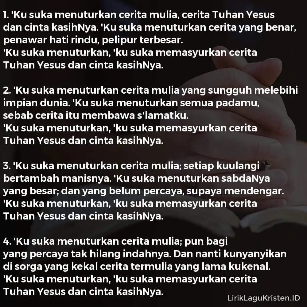 ‘Ku Suka Menuturkan