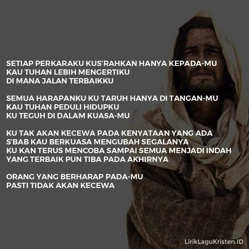 Ku Tak Akan Kecewa