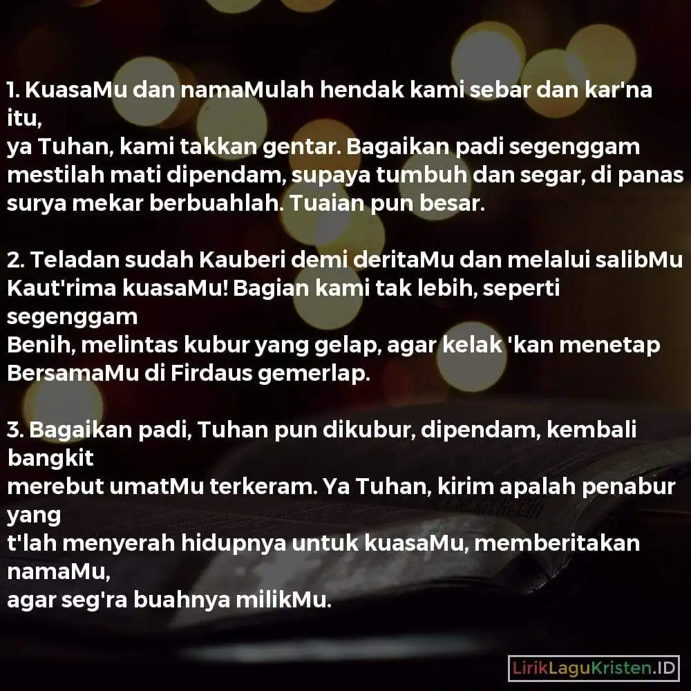 KuasaMu Dan NamaMulah