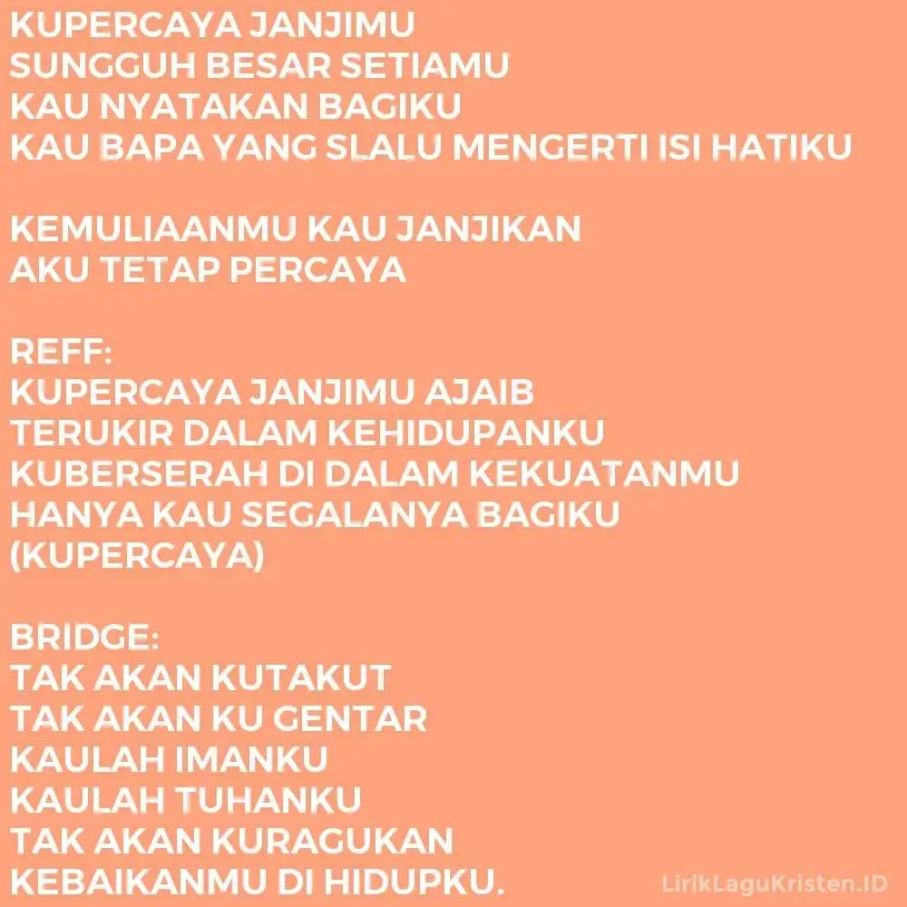KUPERCAYA JANJIMU