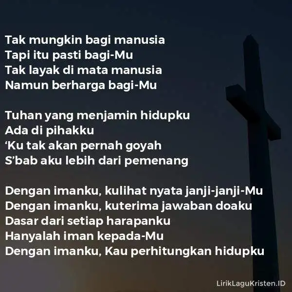 Lagu Dengan Imanku