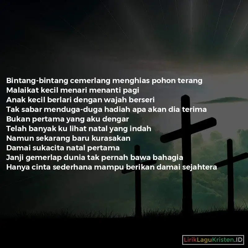 Lagu Natal Pertama