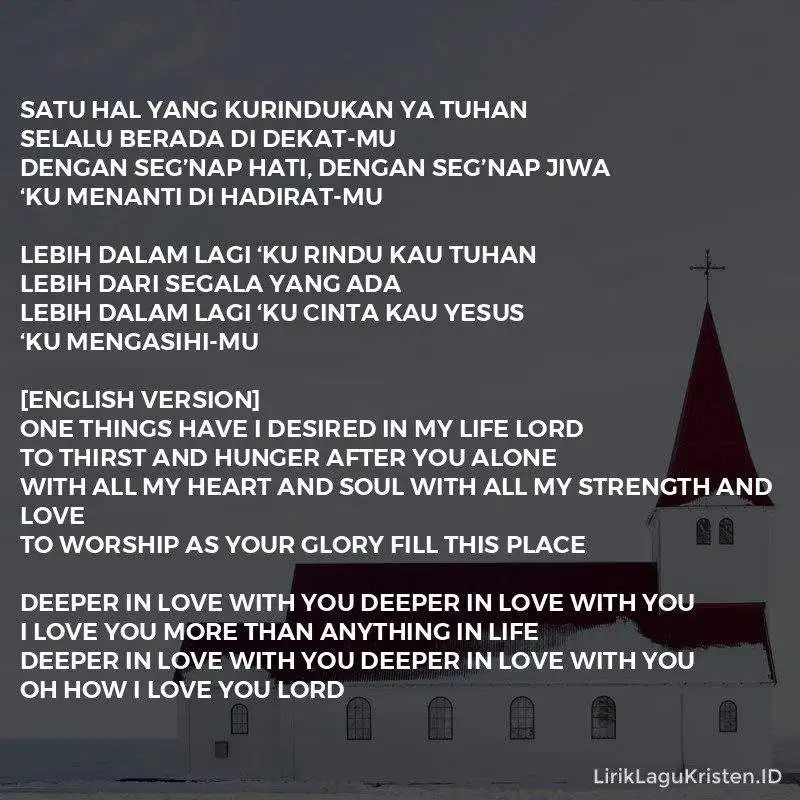 Lebih Dalam Lagi