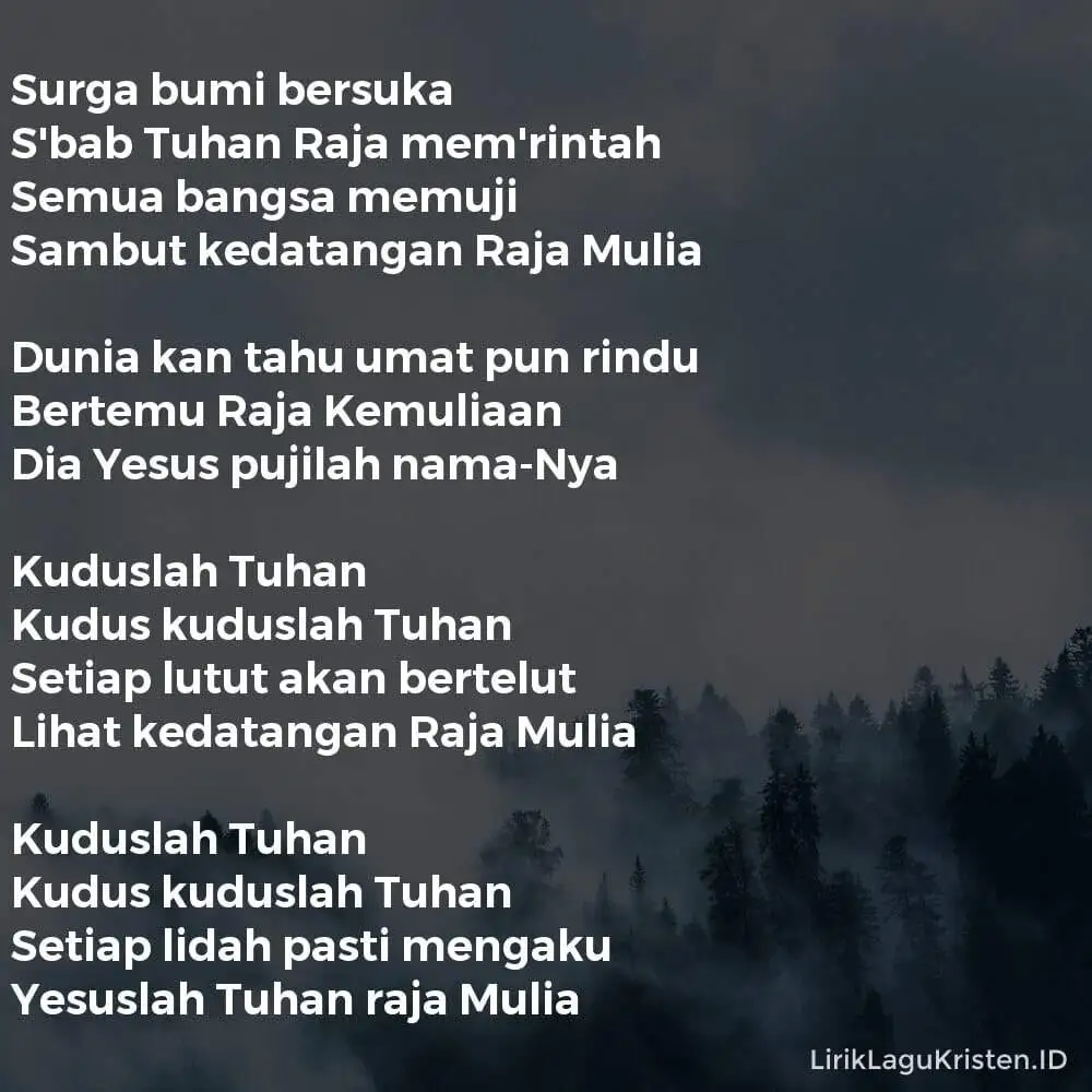 LIHAT RAJA KEMULIAAN