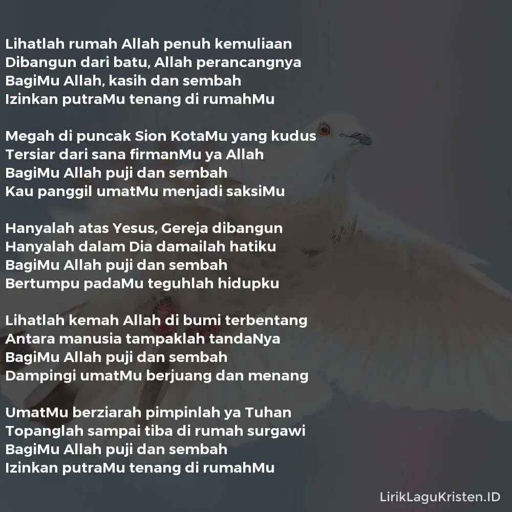 LIHATLAH RUMAH ALLAH