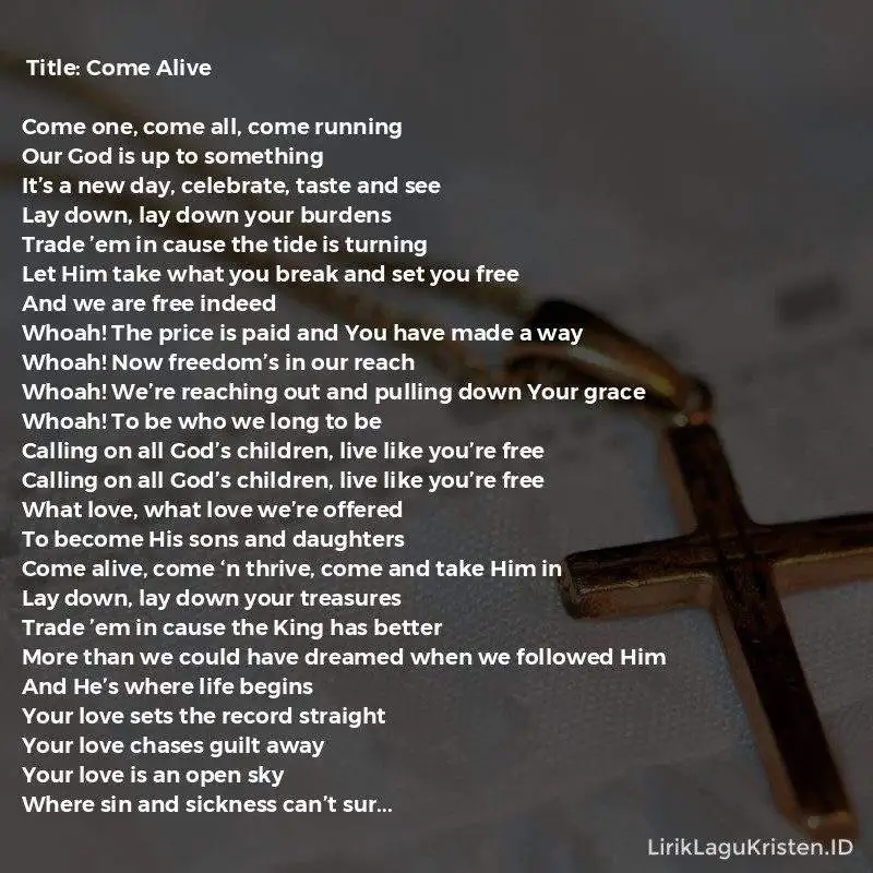 Live Like You’re Free