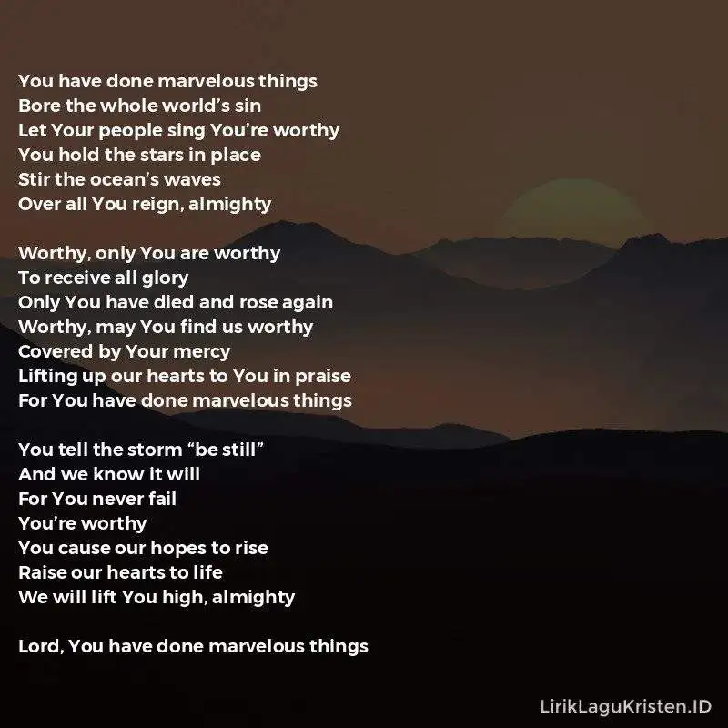 Marvelous Things