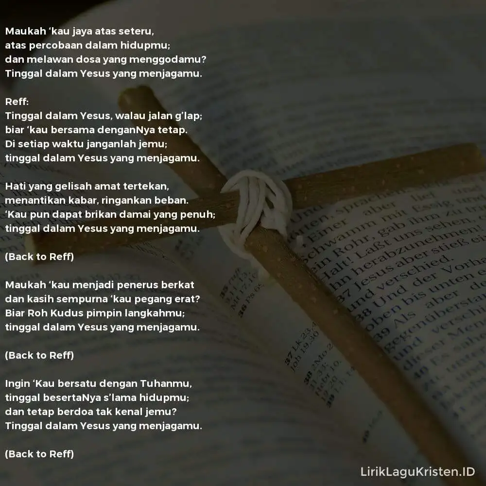 Maukah ‘Kau Jaya Atas Seteru