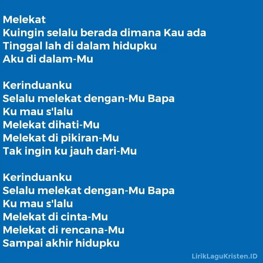 Melekat
